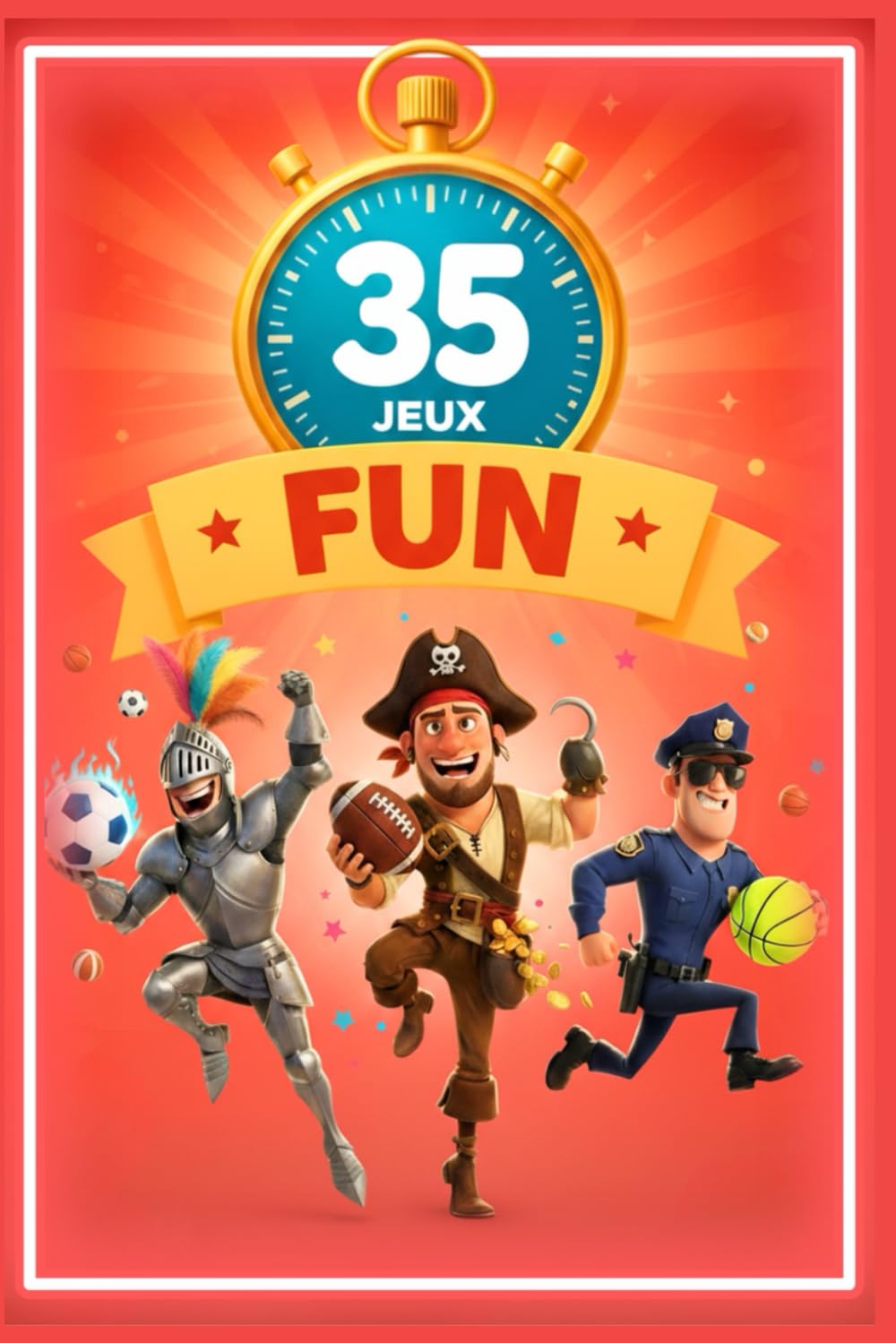 35 jeux sportifs Fun pour enfants: L'Immersion dans des Univers Uniques : Un Monde Imaginatif pour Chaque Jeu book
