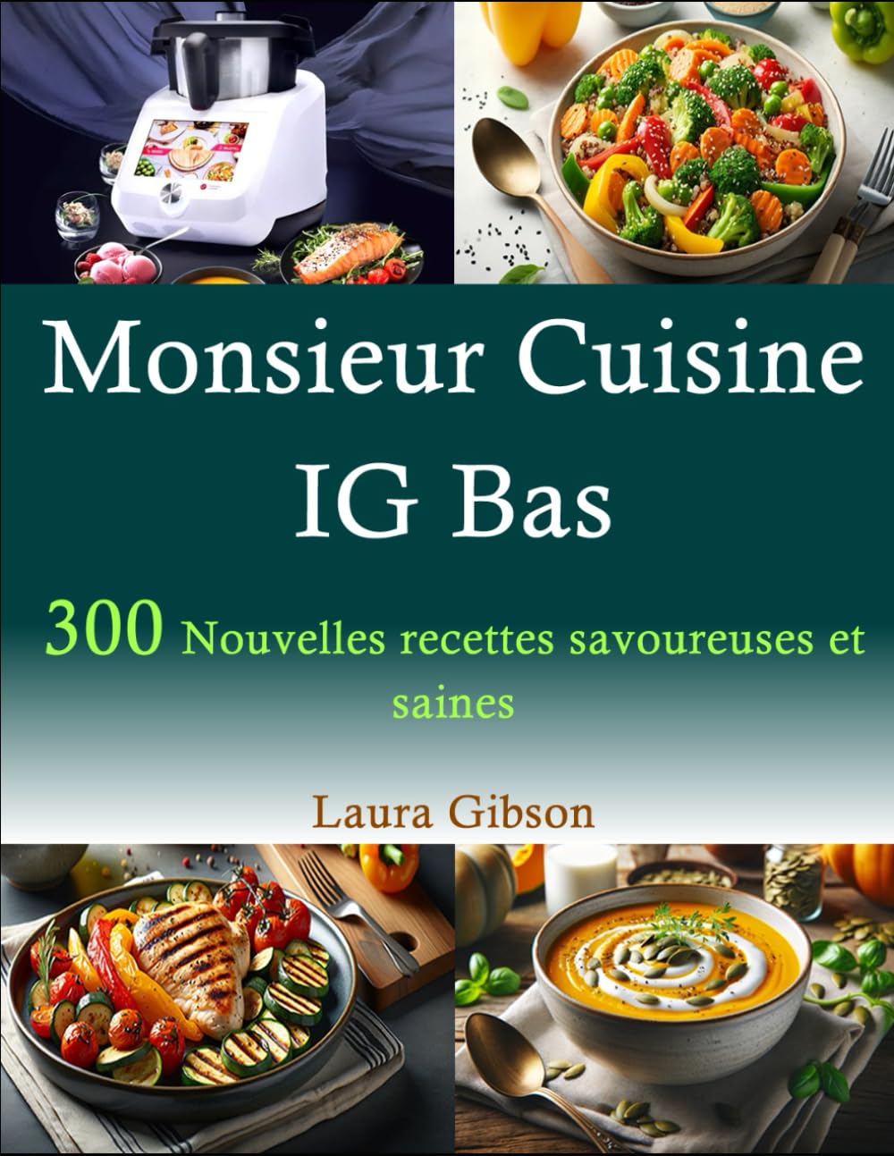 Monsieur Cuisine IG Bas: 300 Nouvelles recettes savoureuses et saines book