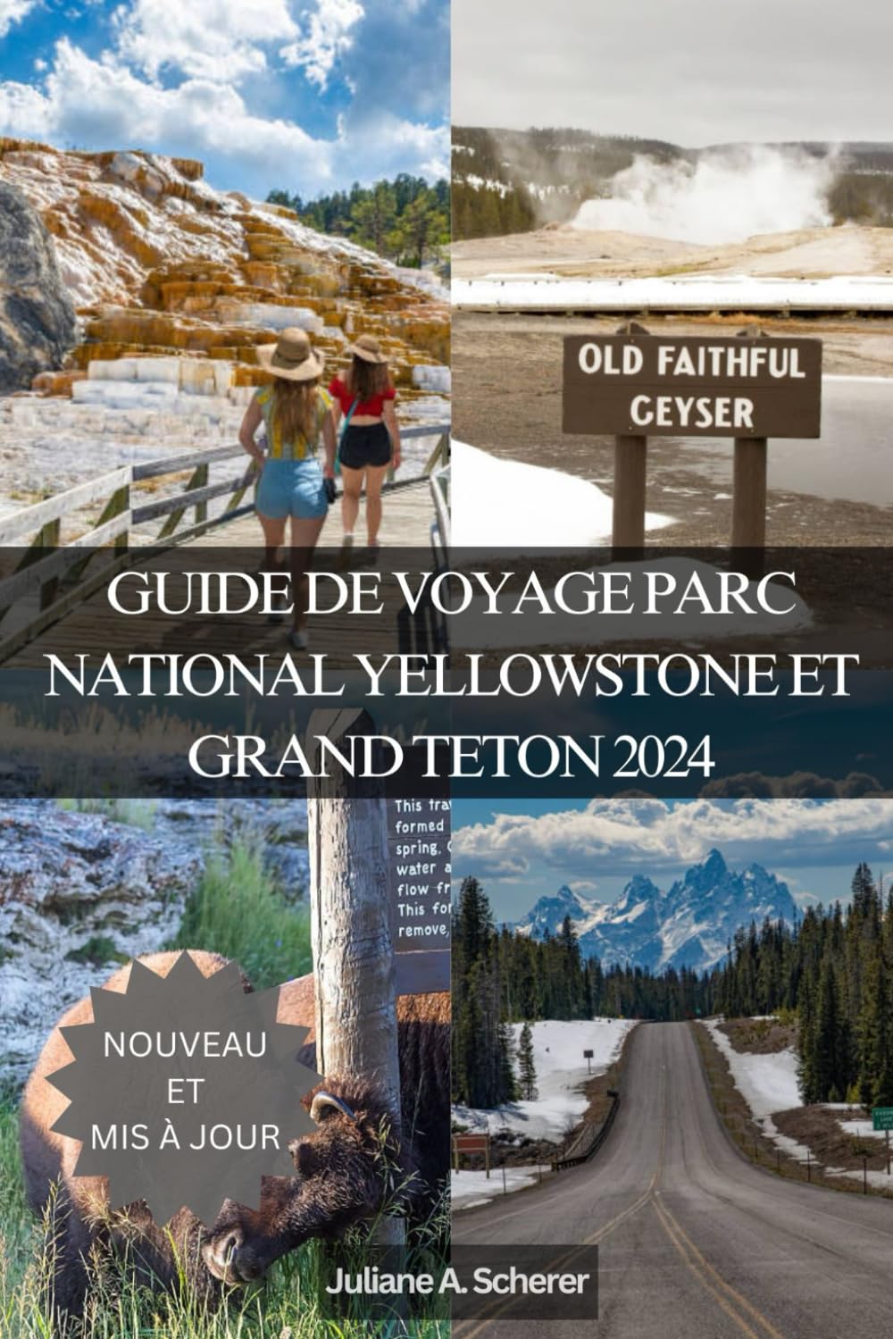 GUIDE DE VOYAGE PARC NATIONAL YELLOWSTONE ET GRAND TETON 2024: DÉBLOQUER L'AVENTURE DANS LES BIJOUX DE L'AMÉRIQUE book