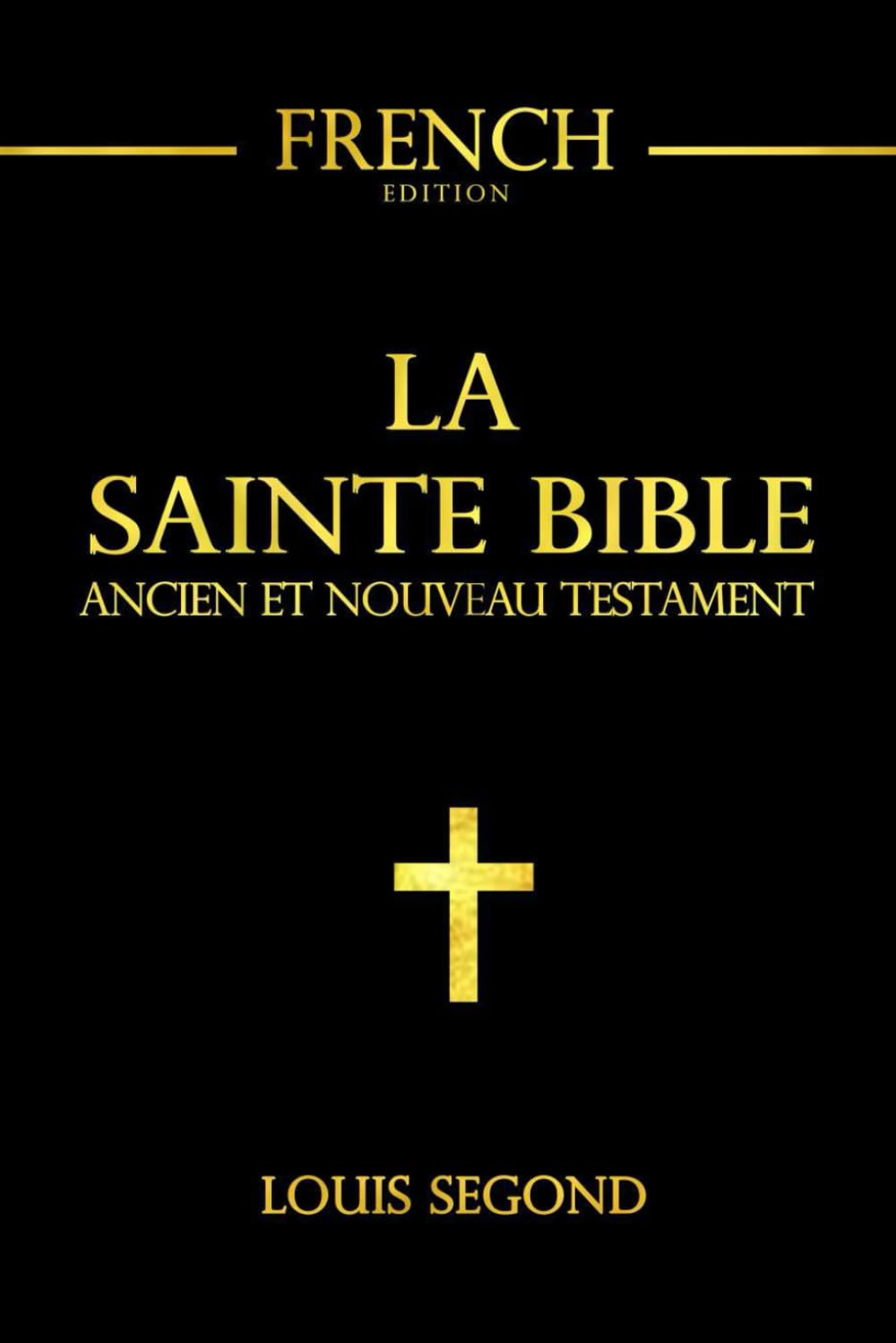La Sainte Bible en français complète en deux parties l'Ancien Testament et le Nouveau Testament, Grand Format La Bible est une bibliothèque de 73 ... ans Il désigne le livre retraçant l’histoire book