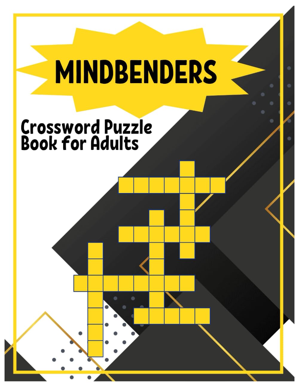 Mind Benders: 20 Challenging Crossword Puzzles for Adults - Large Print with Solutions, Boost Brainpower and Find Peace book