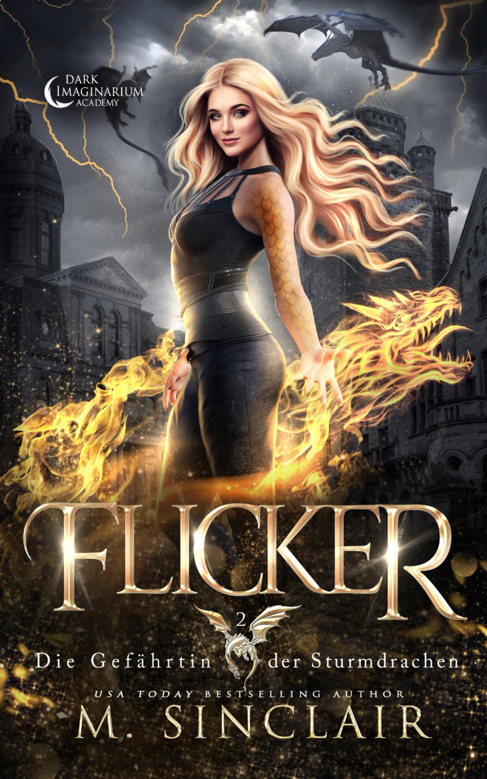 Flicker (Die Gefährtin der Sturmdrachen, Band 2) Horror & Mystery
