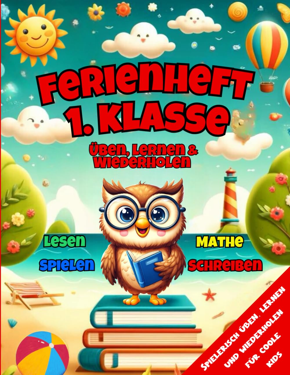 Ferienheft 1. Klasse: Mit Begeisterung und Spaß durch die Ferien – spannende Mathe-, Lese- und Schreibaufgaben sowie unterhaltsame Übungen für coole Kids - für Motivation und gute Noten! Computer Science