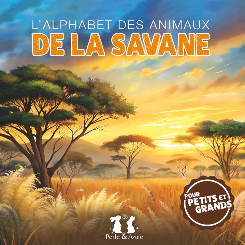 L’alphabet des animaux de la savane: Pour petits et grands book