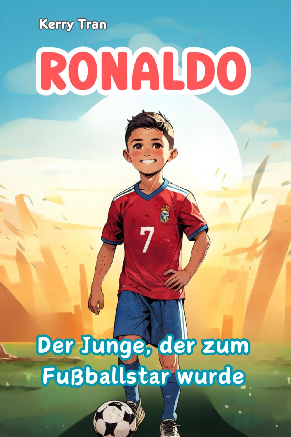 Ronaldo: Der Junge, der zum Fußballstar wurde: Inspirierendes Kinderbuch über die Fußballlegende: Eine Geschichte von Fleiß und Durchhaltevermögen (Biografien für Kinder) Sports Books
