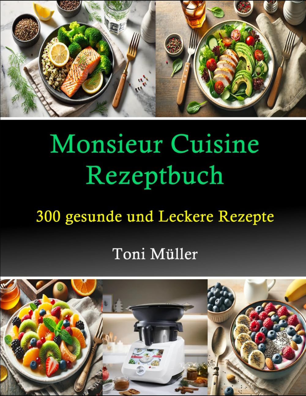 Monsieur Cuisine Rezeptbuch: 300 Gesunde und Leckere Rezepte Health, Nutrition & Fitness