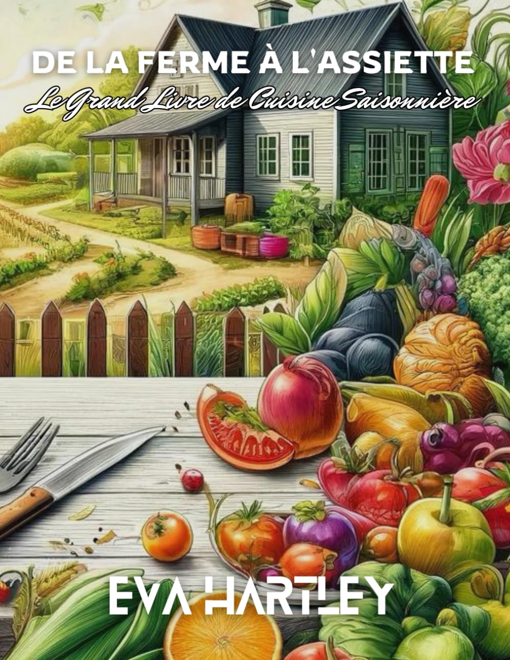 De la Ferme à l'Assiette: Le Grand Livre de Cuisine Saisonnière : Recettes Fraîches, Locales et Délicieuses pour Chaque Saison book