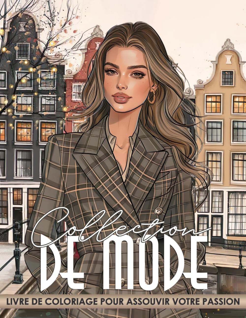 Livre de Coloriage De Mode: Découvrez 50 Pages de Coloriage de Mode pour Femmes de Tous Âges Relaxez-Vous et Libérez la Pression book