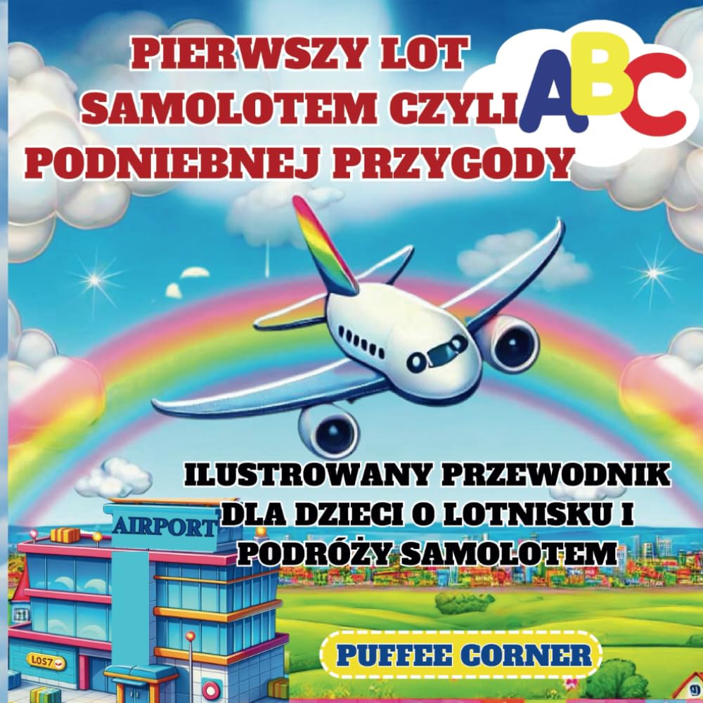 PIERWSZY LOT SAMOLOTEM CZYLI ABC PODNIEBNEJ PRZYGODY: ILUSTROWANY PRZEWODNIK DLA DZIECI O LOTNISKU I PODRÓŻY SAMOLOTEM Travel Guides