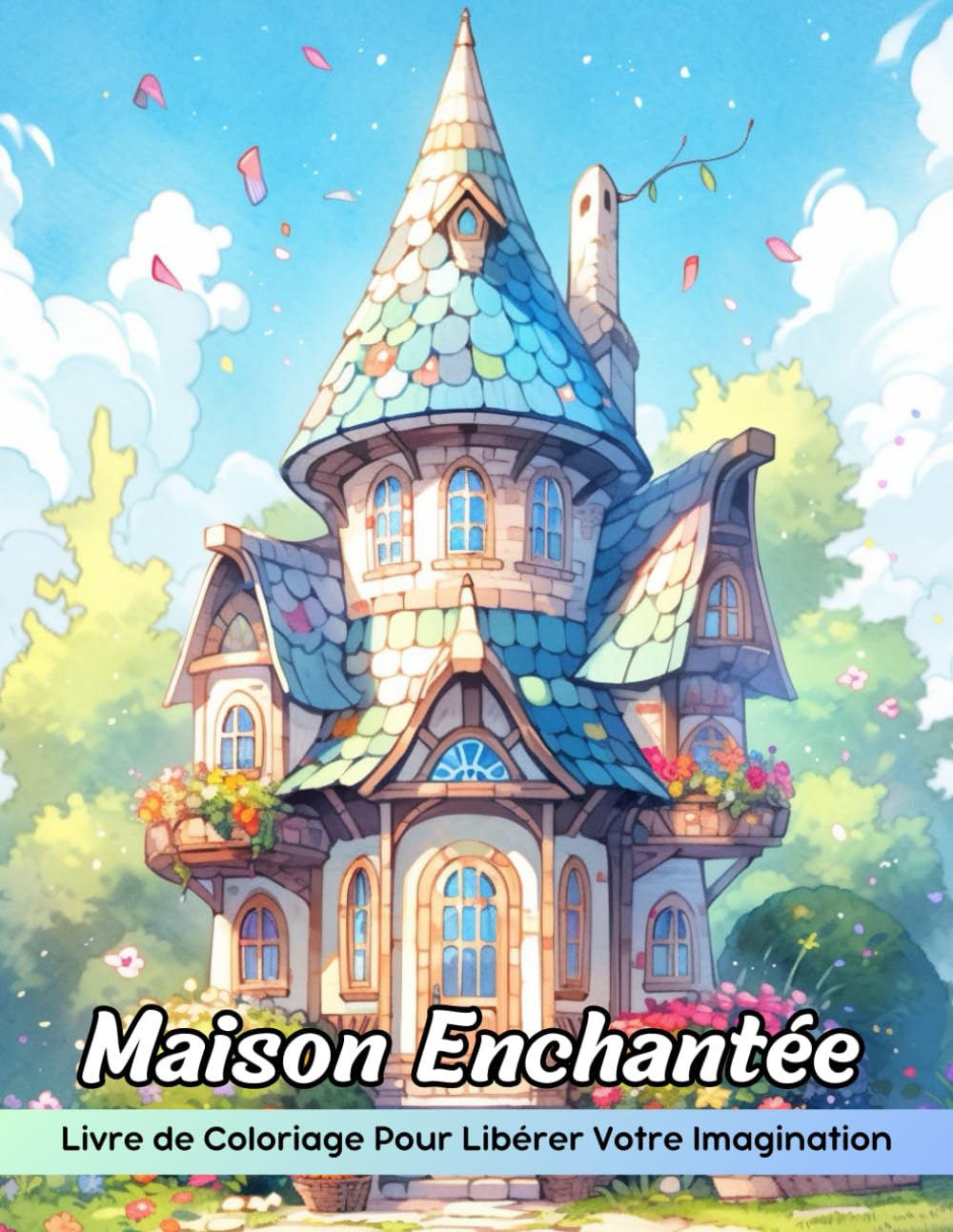 Maison Enchantée Livre de Coloriage: Page De Coloriage De La Maison Enchantée, Un Voyage Magique À Travers Des Habitations Fantaisistes book