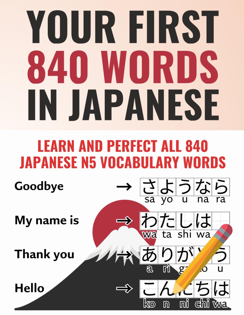 Your First 840 Words in Japanese - Learn and Perfect the Most Important Japanese Vocabulary as a Beginner in just a Few Weeks | Achieve JLPT N5 as ... most comprehensive Japanese learning plan) Computer Science