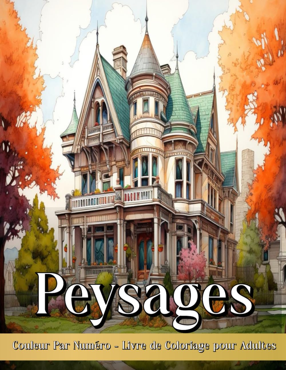 Peysages: Couleur par Numéro Livre de Coloriage pour Adultes avec de Magnifiques Paysages Naturels Pour la Relaxation et la lutte contre le Stress book