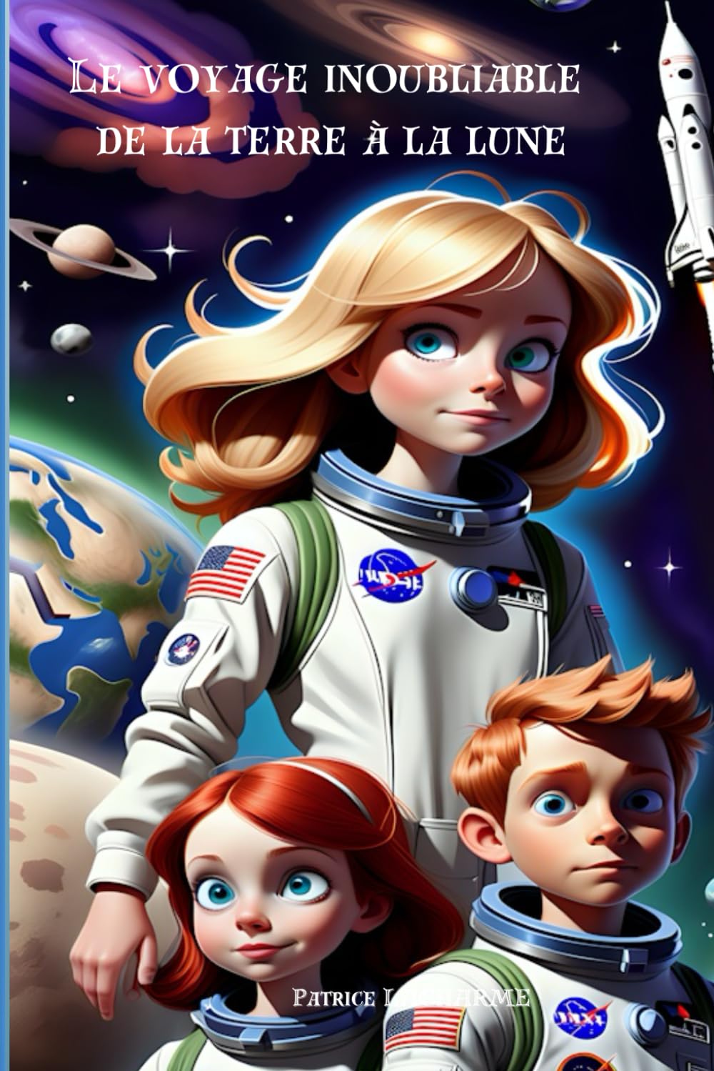 Le voyage inoubliable de la terre à la lune: Ce livre est le début d’une série "Vers les Étoiles" est une histoire captivante remplie de découvertes, ... un voyage inoubliable à travers l'univers. book
