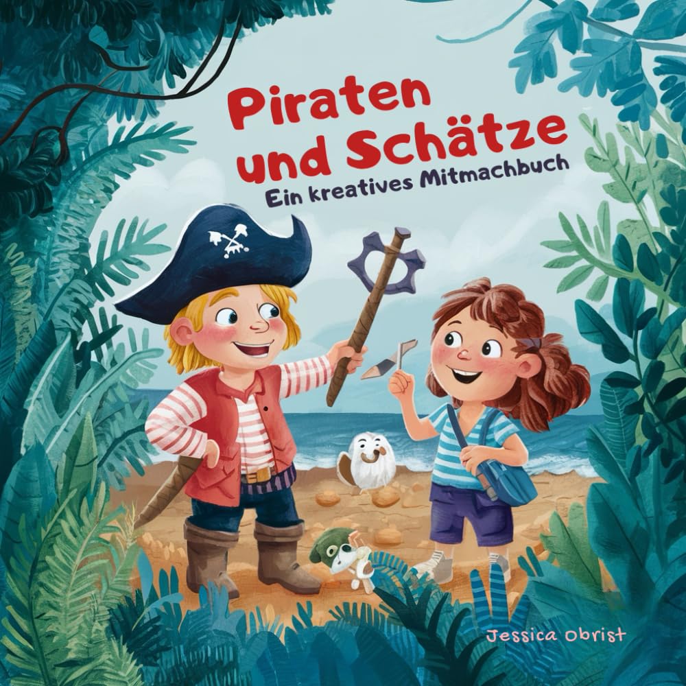 Piraten und Schätze – Ein kreatives Mitmachbuch Hobbies & Crafts
