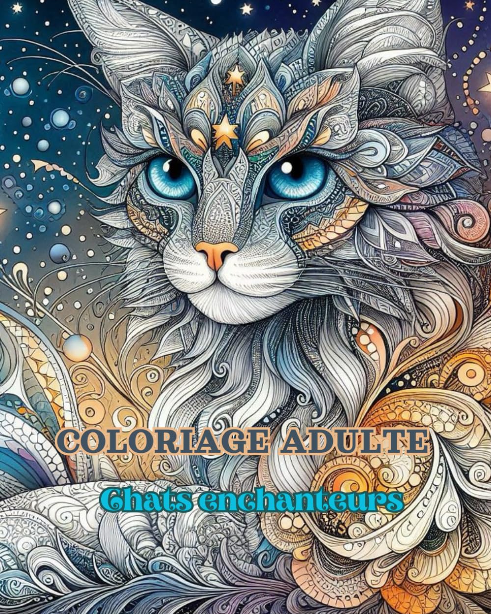 COLORIAGE ADULTE: Chats enchanteurs book