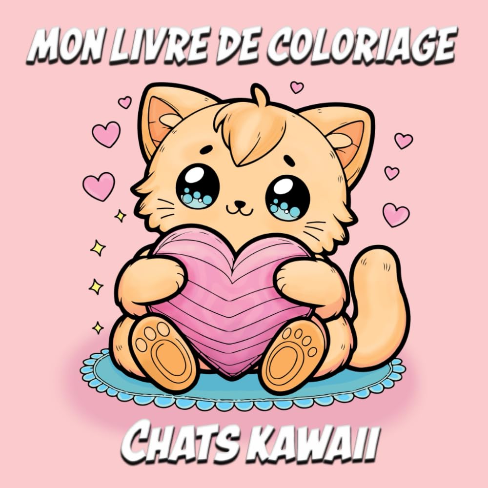 Mon Livre de Coloriage Chats Kawaii book