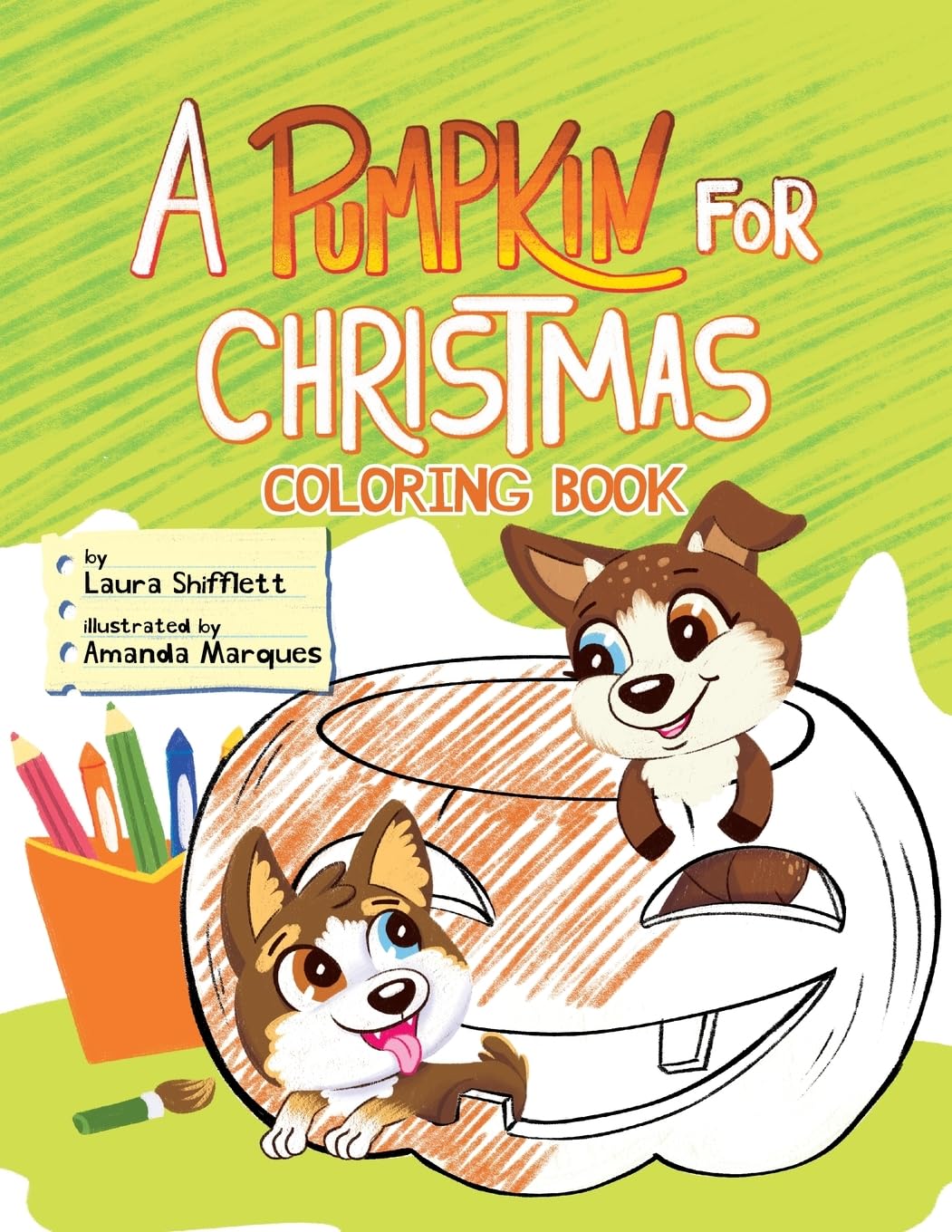 A Pumpkin for Christmas Coloring Book Tiptoi & Games