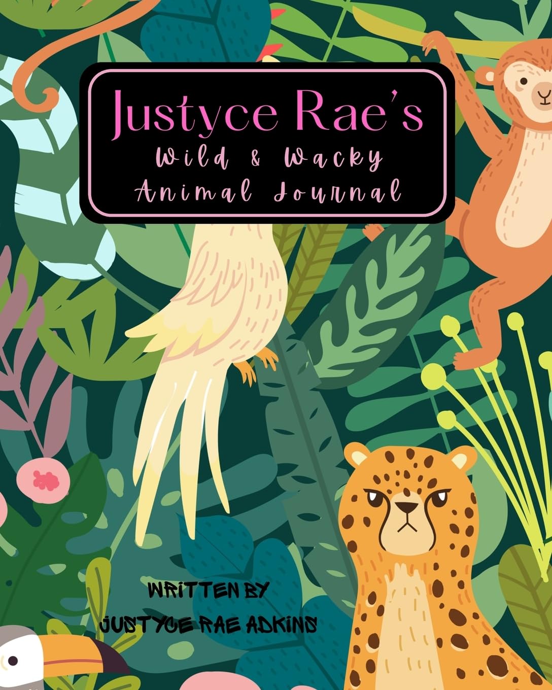 Justyce Rae's Wild & Wacky Animal Journal Tiptoi & Games
