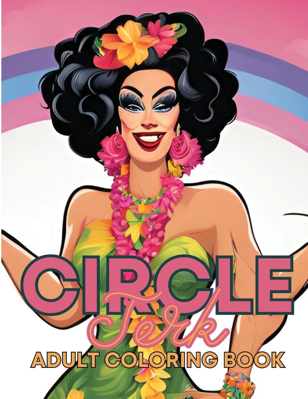 Circle Jerk Adult Coloring Book Film, Art & Culture