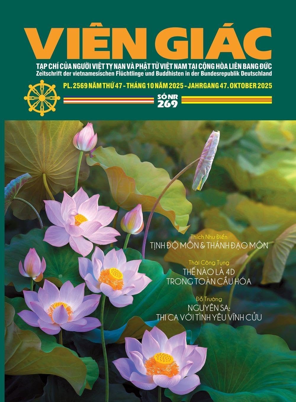 T¿p chí Viên Giác - S¿ 269 - Tháng 10-2025 Religion & Esotericism