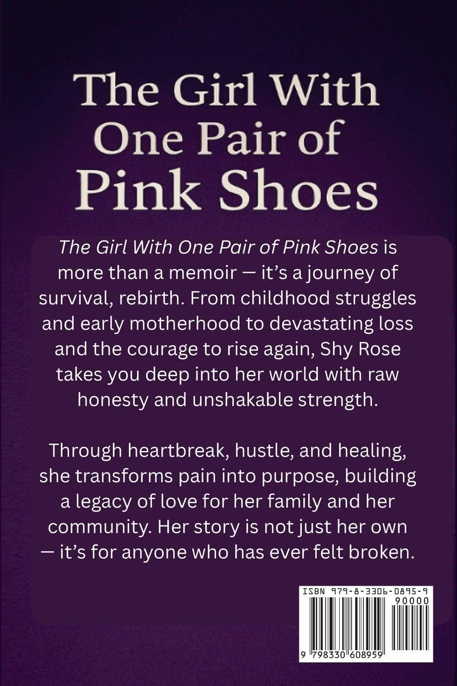 The Girl with One pair of pink shoes Memories