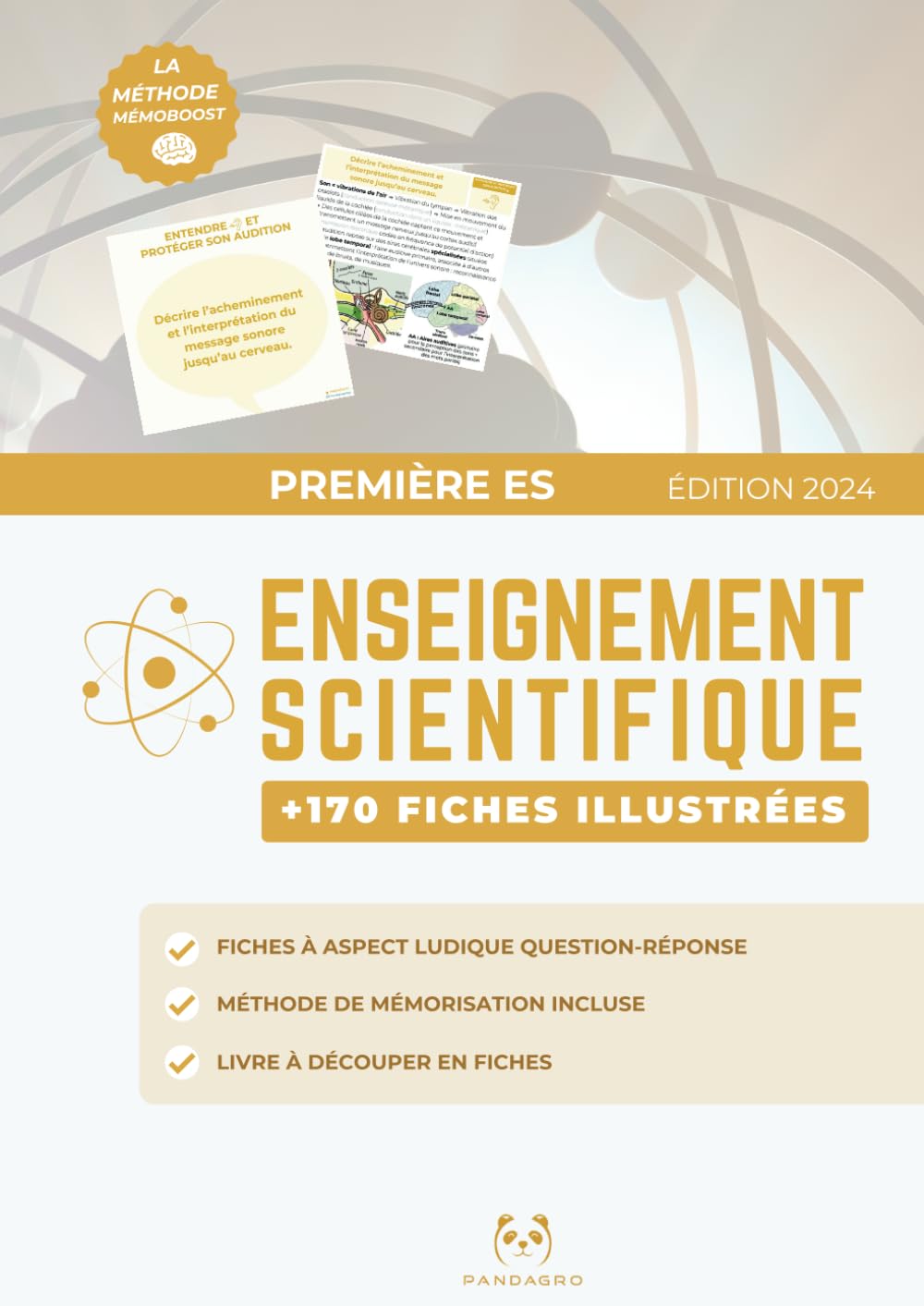 Enseignement Scientifique Première - Pandagro 1re ES - Flashcards / Fiches Questions - Réponses à découper: Méthode MÉMOBOOST - Mémorisation active, ... Élèves et Professeurs pour CAPES - AGREG SVT book