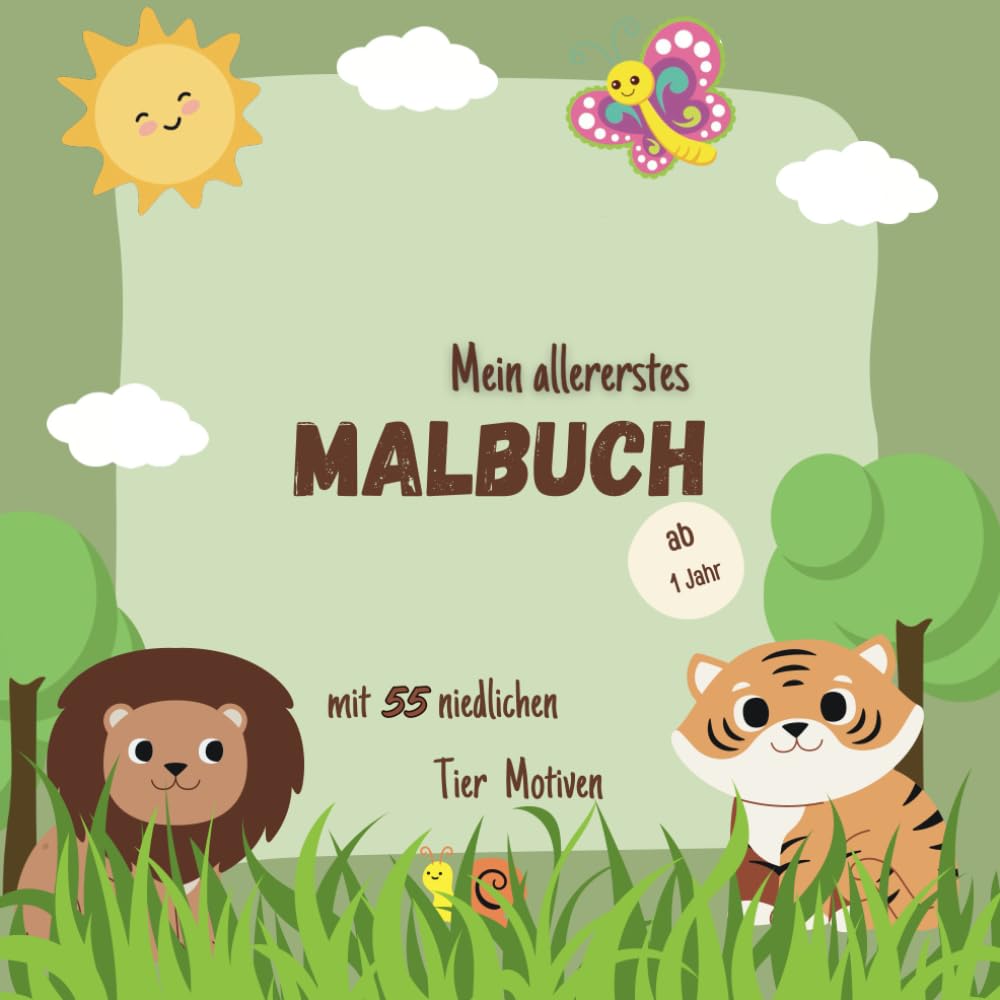 Mein allererstes Malbuch | Für kleine Künstler ab 1 Jahr Non-fiction