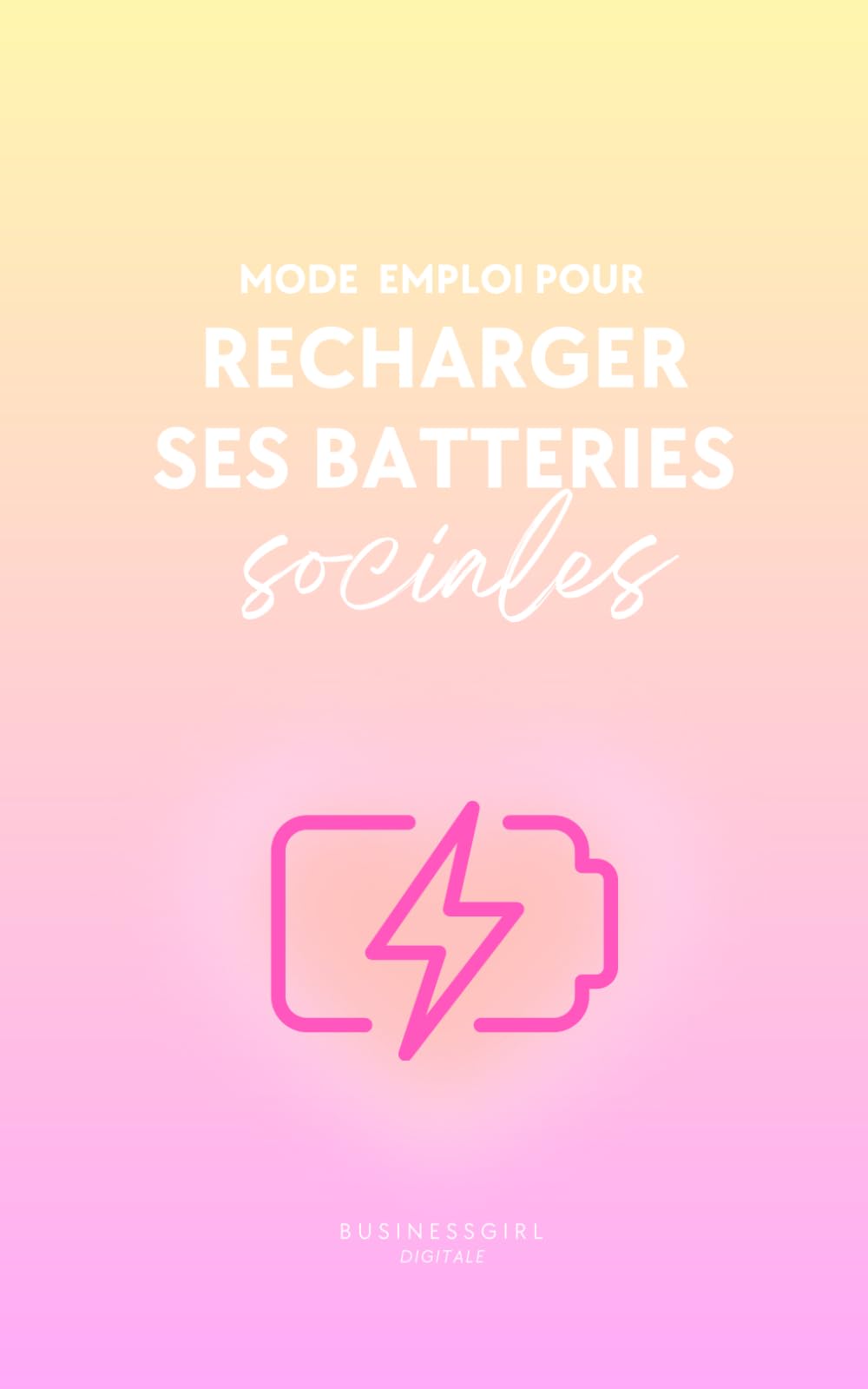 Recharger ses batteries sociales: Le mode d'emploi book