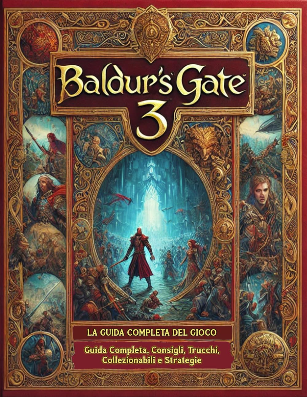 Baldur's Gate 3 Guida Completa: Trucchi, segreti e consigli book