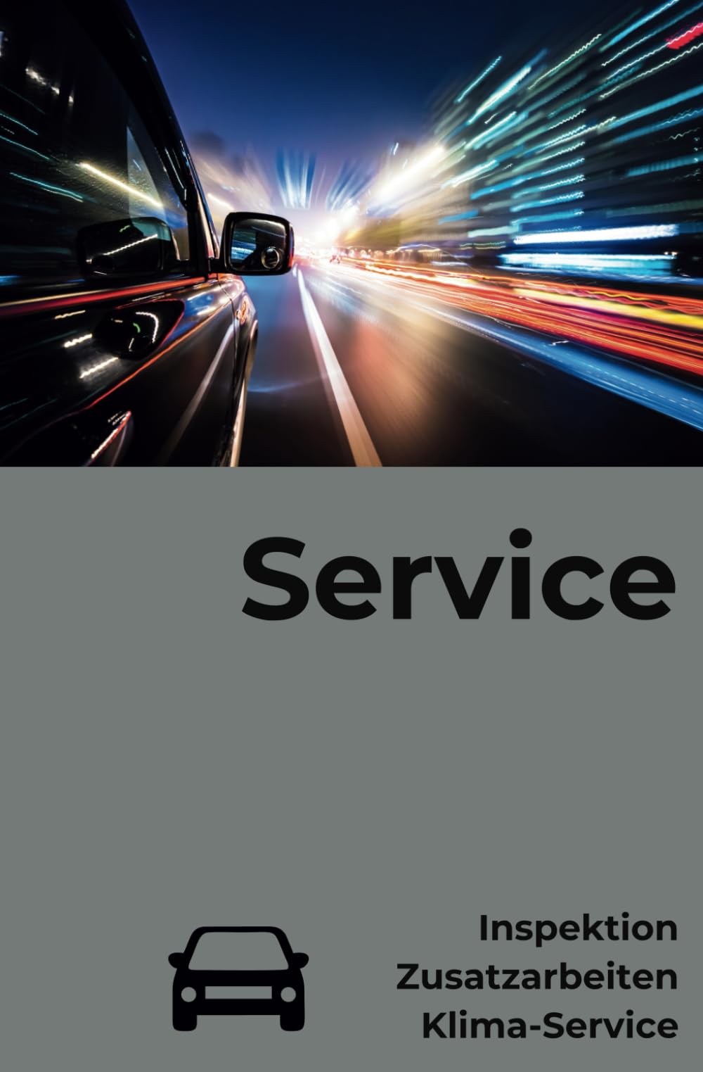 KFZ Service-Heft Markenunabhänig: Für Inspektion, Zusatzarbeiten & Klima-Service Business & Technology