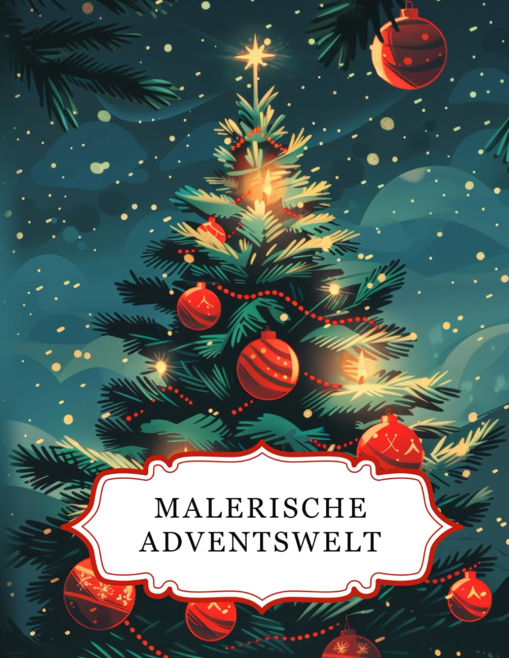 Malerische Adventswelt: Ein Advent Malbuch für Erwachsene mit 50 wunderschönen Motiven zum Ausmalen. Ideal zur Entspannung, zum Stressabbau und zur Förderung der Kreativität Hobbies & Crafts
