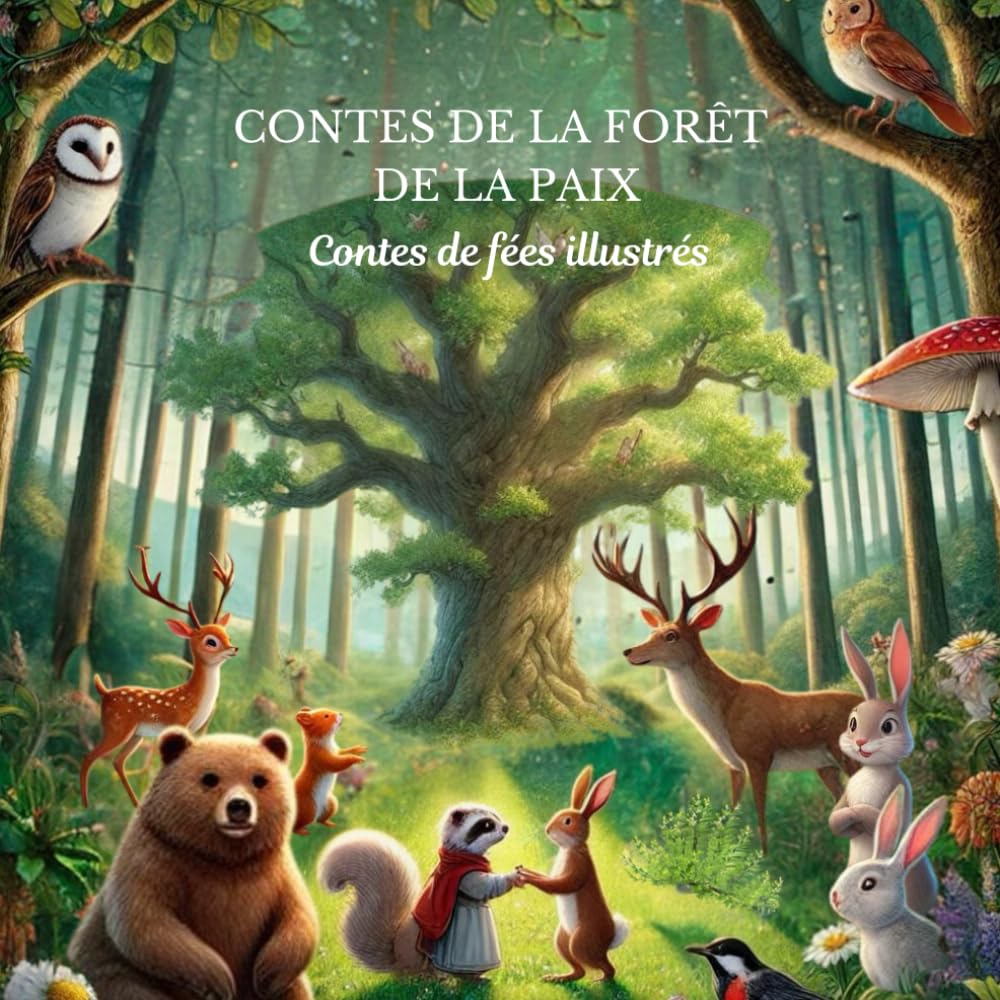 Contes de la forêt de la paix: Contes de fées illustrés book