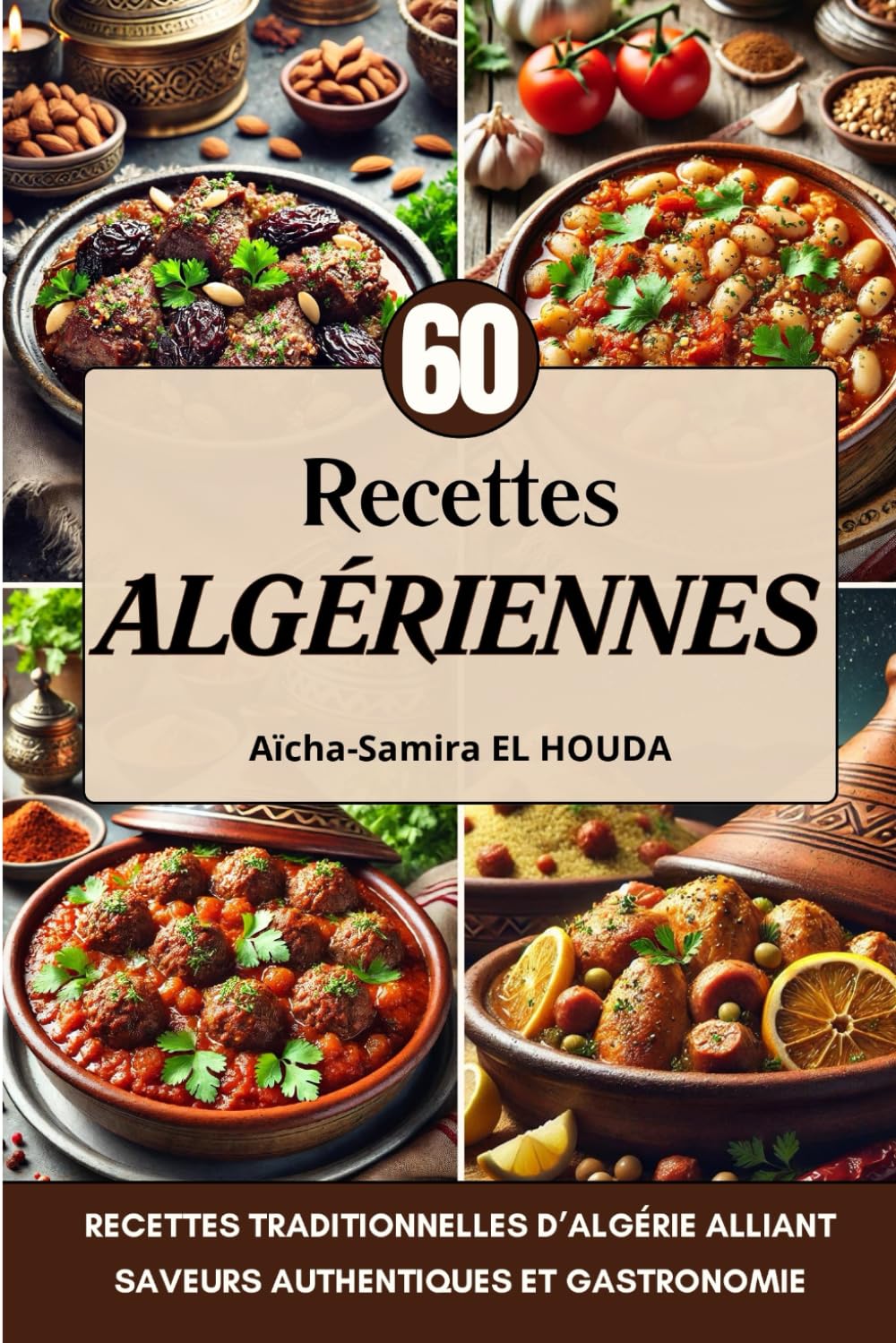 Recettes Aglériennes: 60 Recettes Traditionnelles d'Algérie alliant Saveurs Authentiques et Gastronomie book