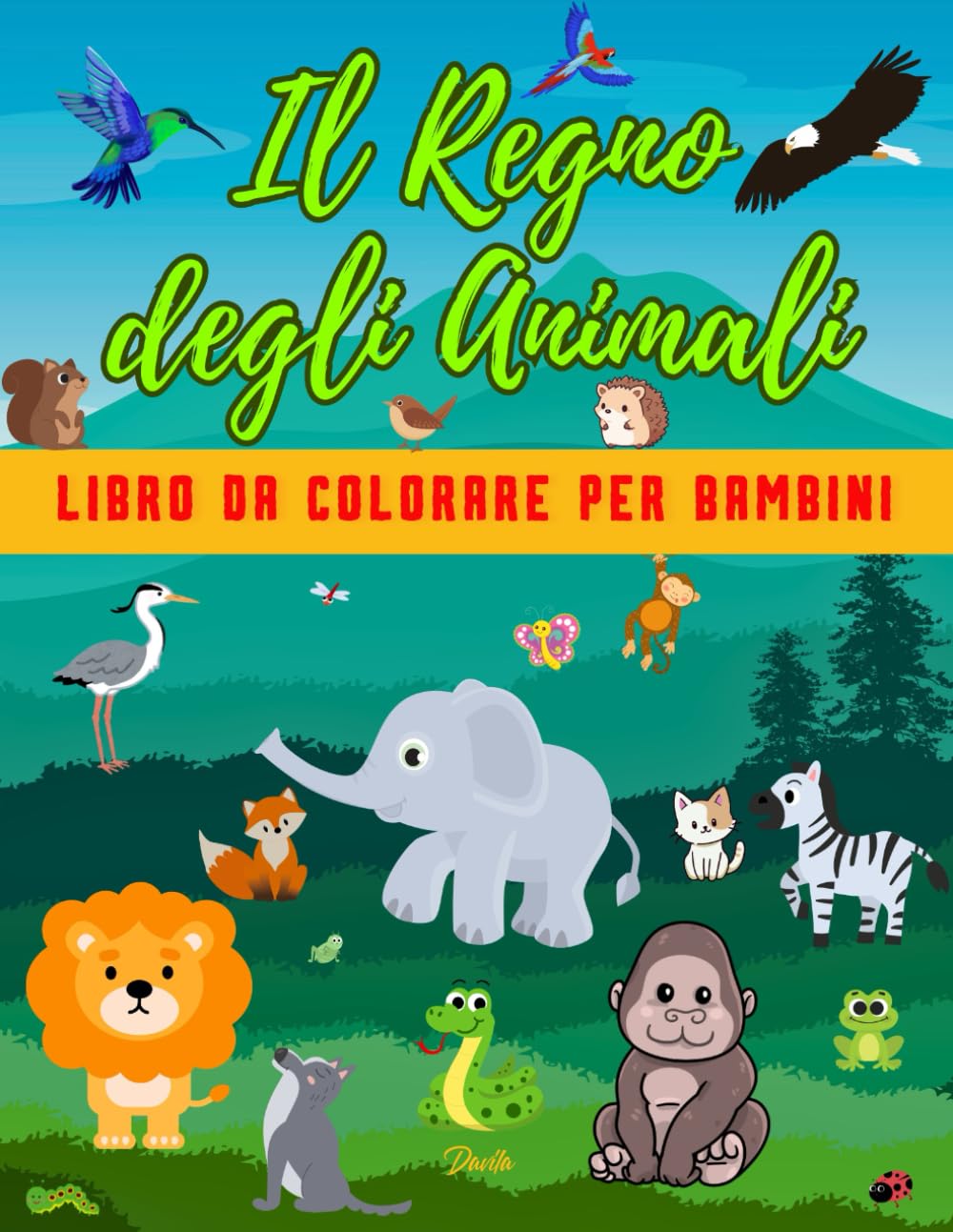 Il Regno degli Animali: Libro da Colorare per Bambini book