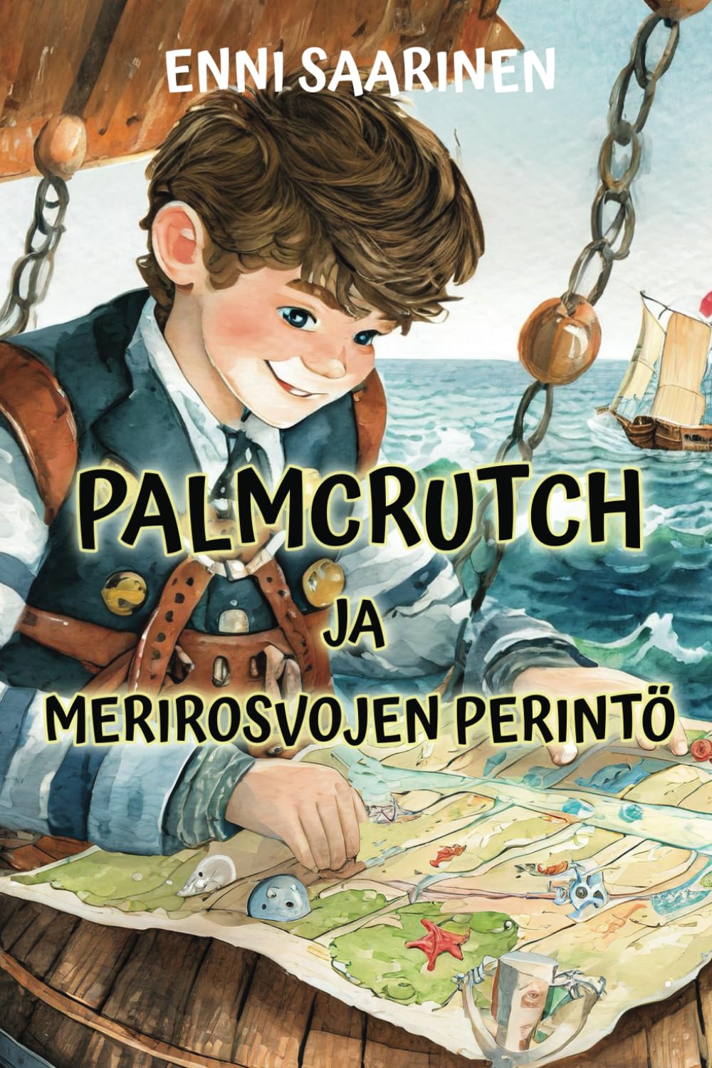Palmcrutch ja Merirosvojen Perintö: Sprachniveau A2 Finnisch-deutsche Übersetzung (Gestufte Finnische Lesebücher, Band 26) Foreign Languages ​​& Dictionaries