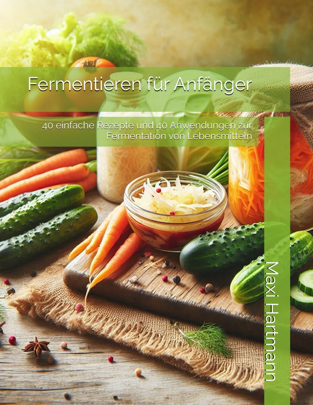 Fermentieren für Anfänger: 40 einfache Rezepte und 40 Anwendungen zur Fermentation von Lebensmitteln Leisure, Home & Garden