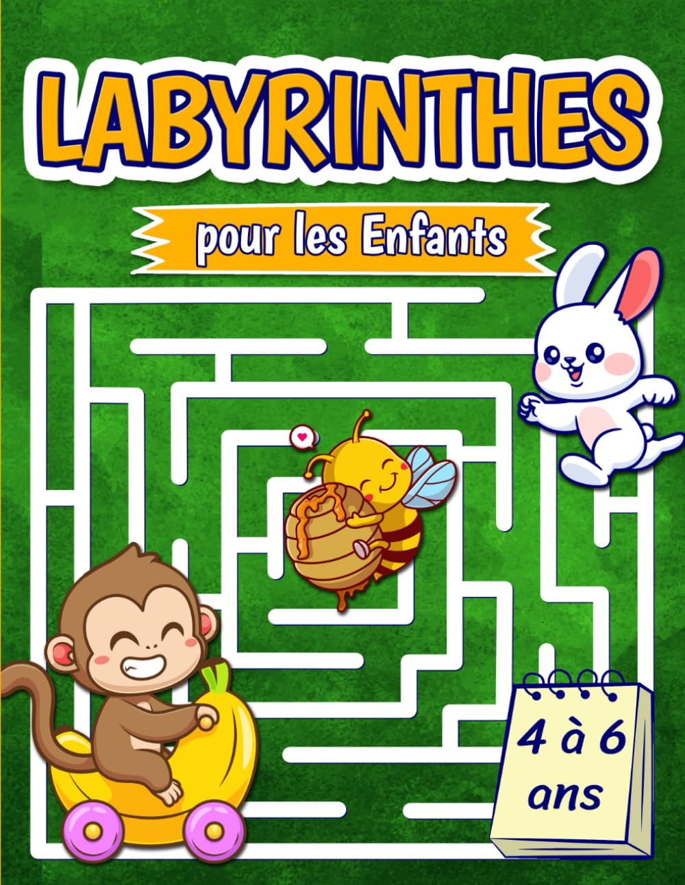 Labyrinthes pour les Enfants de 4 à 6 Ans: Une Approche Simple et Ludique pour Développer les Capacités Cognitives des Petits book
