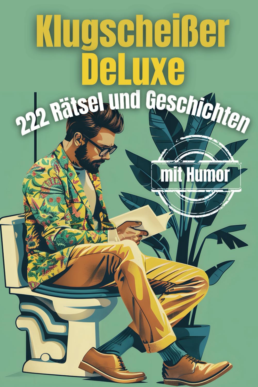 Klugscheißer De Luxe, 222 Rätsel und Geschichten für smarte Menschen mit Esprit und Humor, Sudoku, Denkrätsel, wissenswertes und unnützes Wissen, ideales Geschenk für humorvolle Schlauberger Humour & Satire