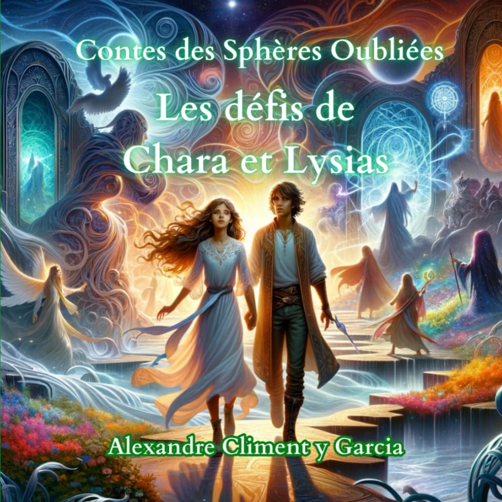Contes des Sphères Oubliées (illustrés): Livre troisième - Les défis de Chara et Lysias book