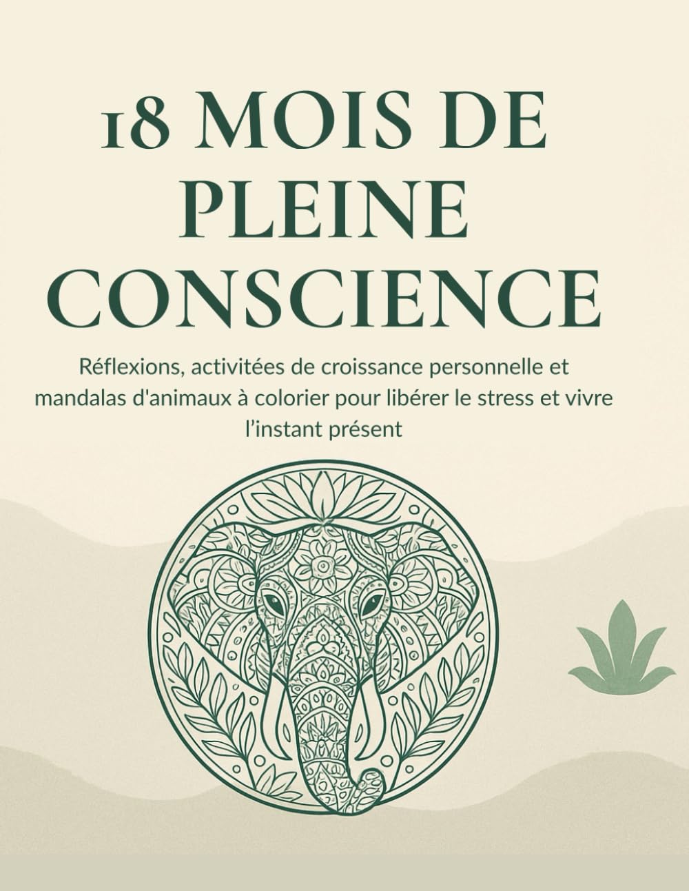 18 mois de pleine conscience: Réflexions, activitées et pages à colorier pour libérer le stress et vivre l’instant présent book