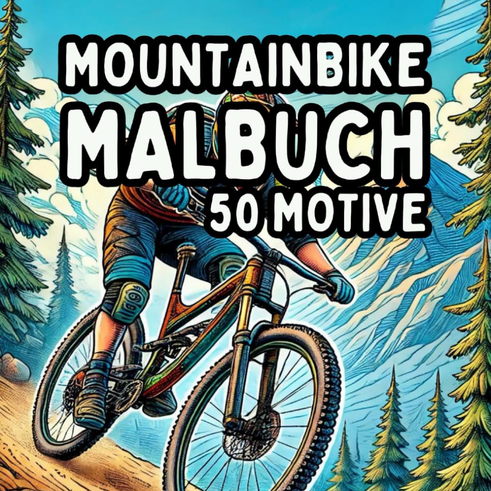 Rad und Natur: Ein Mountainbike Malbuch für Outdoor-Fans: Entspanne dich und entdecke die Welt des Mountainbikens durch kreative Malerei – Perfekt für Abenteuerlustige und Naturliebhaber Leisure & Fun