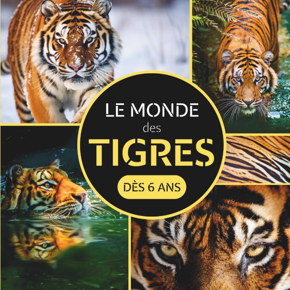 Le Monde des Tigres dès 6 ans: Livre sur les tigres pour les enfants à partir de 6 ans book