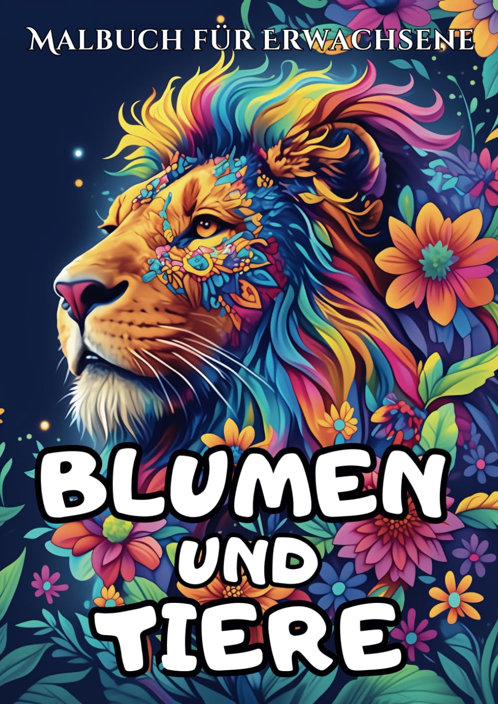 Tier und Blumen Malbuch für Erwachsene und Kinder: Entspannen und Kreativ Sein mit Wunderschönen Tier- und Blumenmotiven: 50+ Einzigartige Designs zum ... und zur Entfaltung der Kreativität Film, Art & Culture