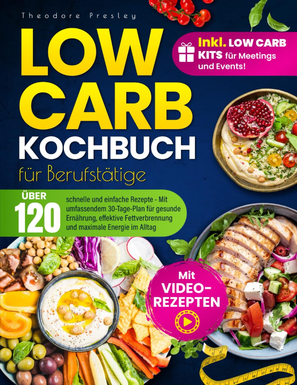 Low Carb Kochbuch für Berufstätige: Über 120 schnelle und einfache Rezepte - Mit umfassendem 30-Tage-Plan für gesunde Ernährung, effektive Fettverbrennung und maximale Energie im Alltag book