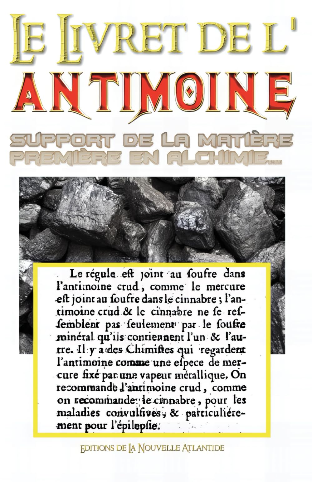 Le livret de l’antimoine, support de la matière première en alchimie book