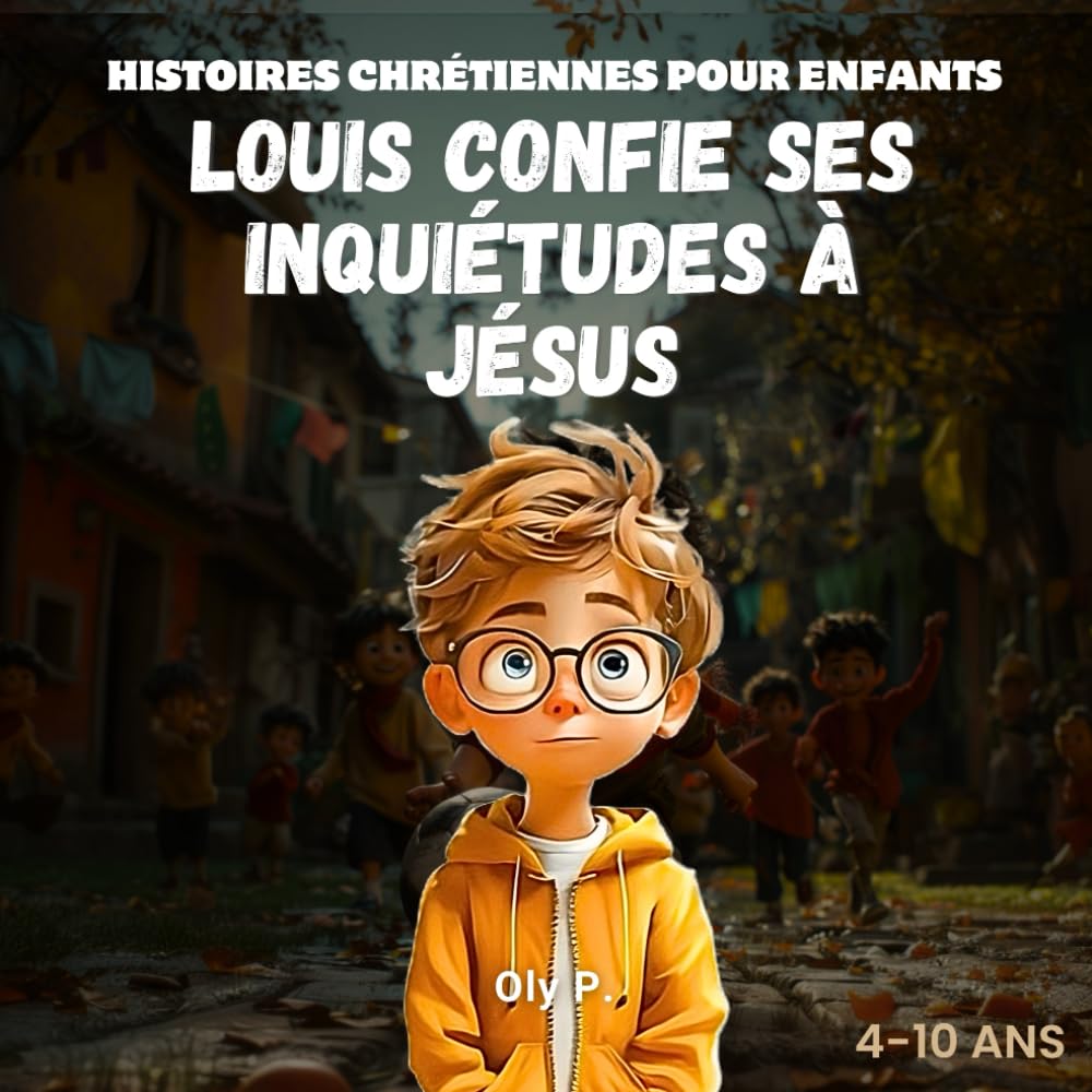 Louis confie ses inquiétudes à Jésus: Histoires chrétiennes pour enfants book