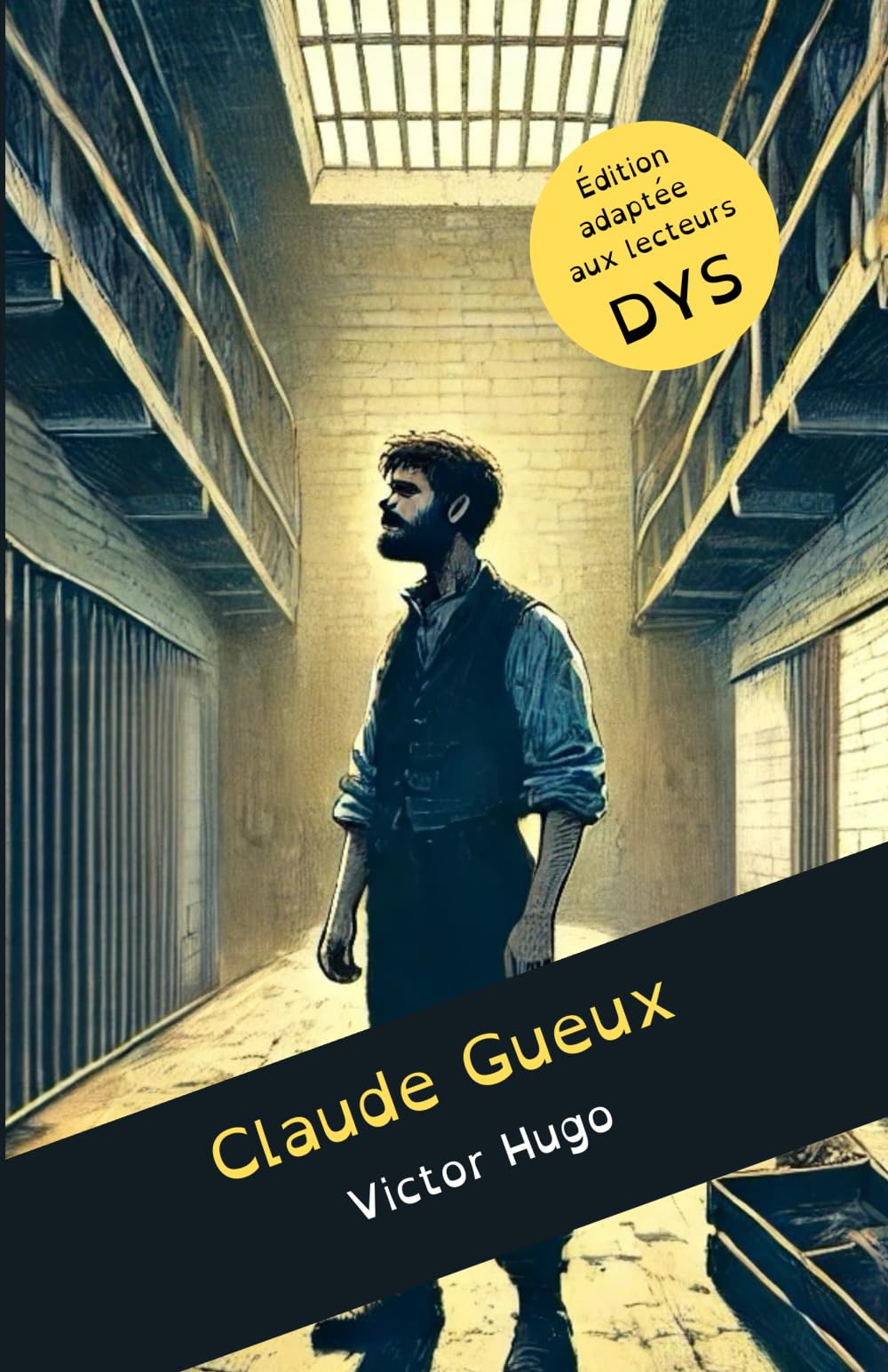 Claude Gueux de Victor Hugo - Dyslexie -: Edition adaptée pour les lecteurs dyslexiques Books