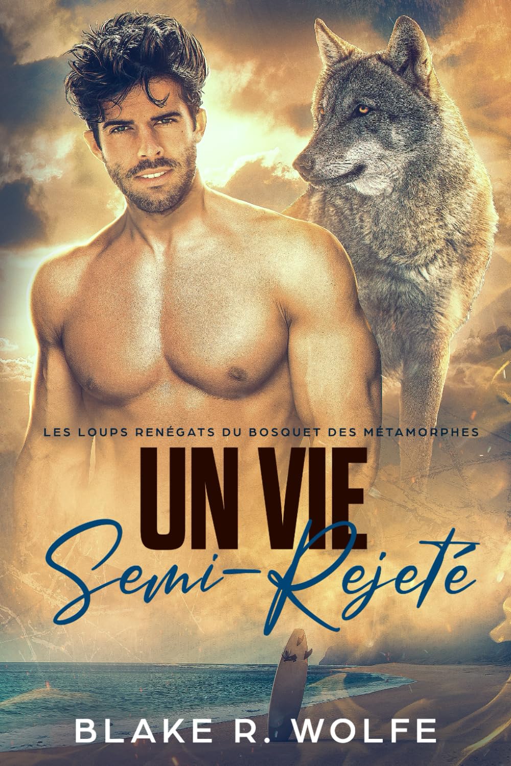Une Vie Semi-Rejetée: Gay loup-garou petite ville romance book