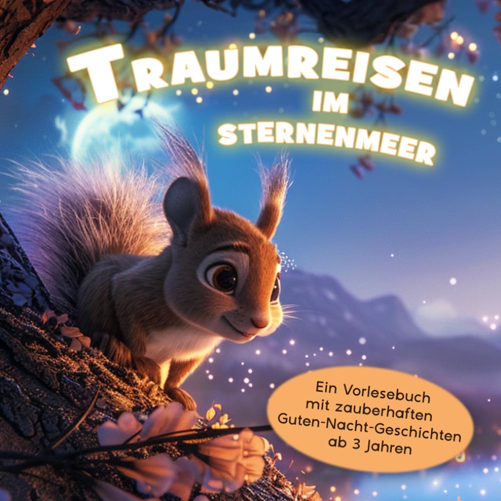 Traumreisen im Sternenmeer: Gute-Nacht-Geschichten zum Vorlesen für Kinder ab 3 bis 6 Jahren Contemporary literature Books