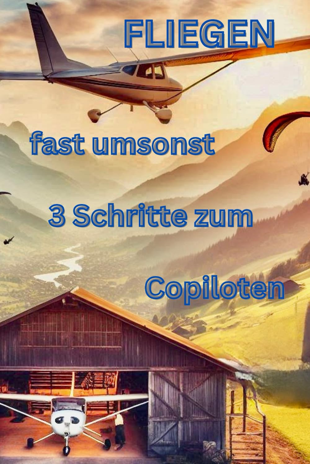 Fliegen: fast umsonst: 3 Schritte zum Copiloten (Anders als Andere - AA, Fliegen, Camping, Abenteuer, Liebe) Travelogues